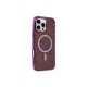 Newface iPhone 16 Pro Kılıf Diamond Magsafe Kapak - Derin Mor Newface iPhone 16 Pro Kılıf Diamond Magsafe Kapak - Derin Mor