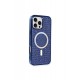 Newface iPhone 16 Pro Kılıf Diamond Magsafe Kapak - Lacivert