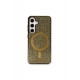 Newface Samsung Galaxy S24 Kılıf Diamond Magsafe Kapak - Gold Newface Samsung Galaxy S24 Kılıf Diamond Magsafe Kapak - Gold