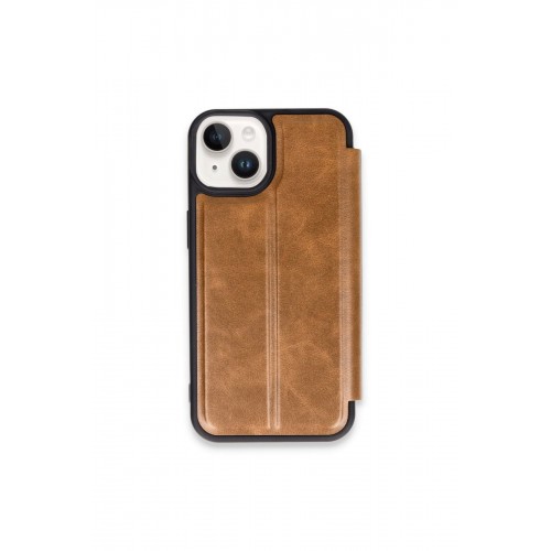 Newface iPhone 15 Kılıf Flip Cover - Taba Newface iPhone 15 Kılıf Flip Cover - Taba