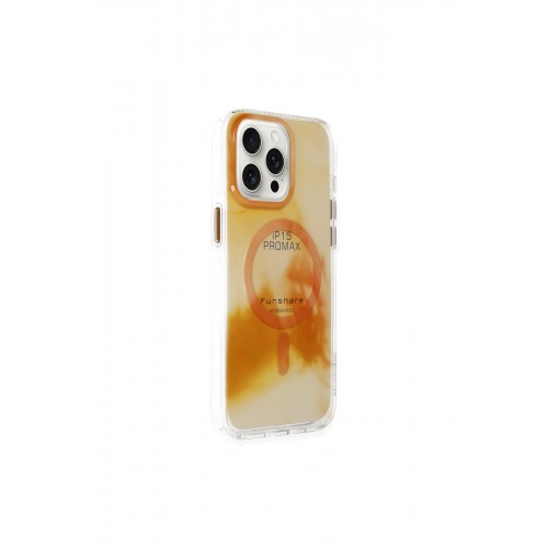 Joko iPhone 15 Pro Max Phantom Magsafe Kapak - Gold Joko iPhone 15 Pro Max Phantom Magsafe Kapak - Gold