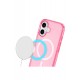 Newface iPhone 16 Plus Kılıf Glow Magsafe Kapak - Pembe