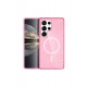 Newface Samsung Galaxy S23 Ultra Kılıf Glow Magsafe Kapak - Pembe