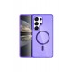 Newface Samsung Galaxy S23 Ultra Kılıf Glow Magsafe Kapak - Mor