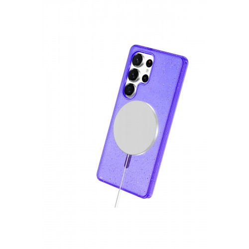 Newface Samsung Galaxy S24 Ultra Kılıf Glow Magsafe Kapak - Turuncu Newface Samsung Galaxy S24 Ultra Kılıf Glow Magsafe Kapak - Turuncu