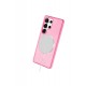 Newface Samsung Galaxy S24 Ultra Kılıf Glow Magsafe Kapak - Pembe Newface Samsung Galaxy S24 Ultra Kılıf Glow Magsafe Kapak - Pembe