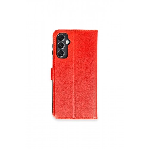 Newface Samsung Galaxy M34 5G Kılıf Trend S Plus Kapaklı Kılıf - Kırmızı Newface Samsung Galaxy M34 5G Kılıf Trend S Plus Kapaklı Kılıf - Kırmızı
