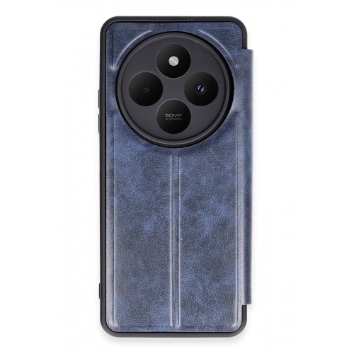 Newface Xiaomi Redmi 14C Kılıf Flip Cover - Lacivert Newface Xiaomi Redmi 14C Kılıf Flip Cover - Lacivert