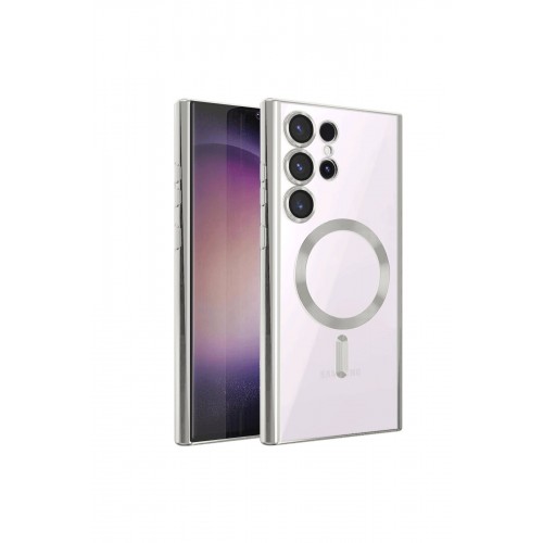 Newface Samsung Galaxy S23 Ultra Kılıf Kross Magneticsafe Kapak - Titan Gri Newface Samsung Galaxy S23 Ultra Kılıf Kross Magneticsafe Kapak - Titan Gri