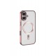 Newface iPhone 16 Kılıf Kross Magneticsafe Kapak - Pembe