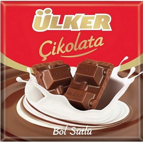 Ülker Sütlü Kare Çikolata ( 60 gr x 6 Adet) Ülker Sütlü Kare Çikolata ( 60 gr x 6 Adet)