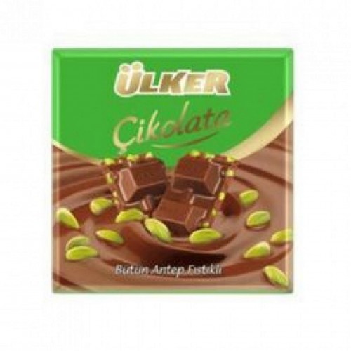 Ülker Antep Fıstıklı Kare Çikolata (65 gr x 6 Adet) Ülker Antep Fıstıklı Kare Çikolata (65 gr x 6 Adet)