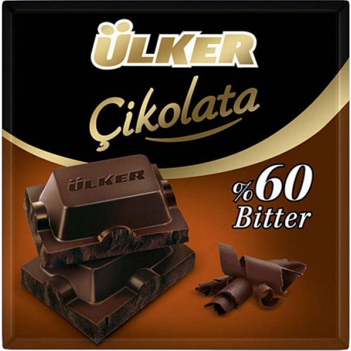 Ülker ` Kakaolu Bitter Kare Çikolata ( 60 gr x 6 Adet) Ülker ` Kakaolu Bitter Kare Çikolata ( 60 gr x 6 Adet)