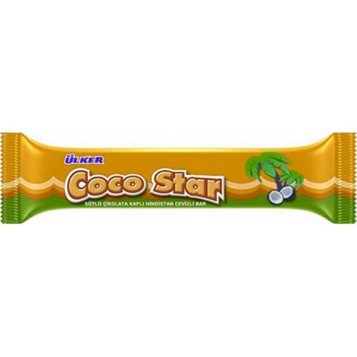 Ülker Coco Star Hindistan Cevizli Bar ( 25 gr x 24 Adet) Ülker Coco Star Hindistan Cevizli Bar ( 25 gr x 24 Adet)