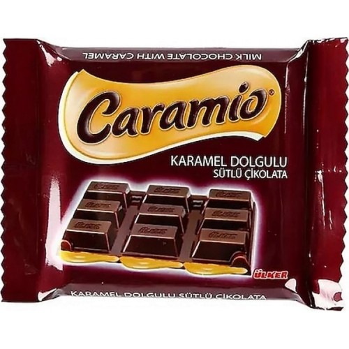 Ülker Caramio Karamelli Kare Çikolata( 55 gr x 12 Adet) Ülker Caramio Karamelli Kare Çikolata( 55 gr x 12 Adet)