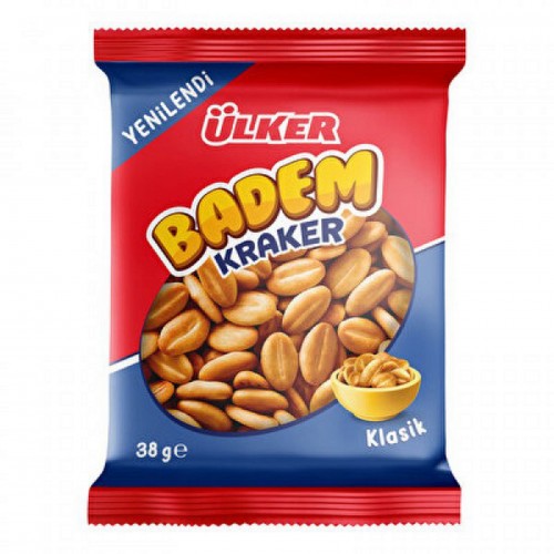 Ülker Badem Kraker 38 g 20 li Ülker Badem Kraker 38 g 20 li
