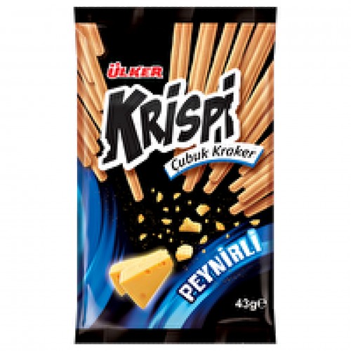 Ülker Krispi Peynirli Çubuk Kraker (43 gr x x15 Adet) Ülker Krispi Peynirli Çubuk Kraker (43 gr x x15 Adet)