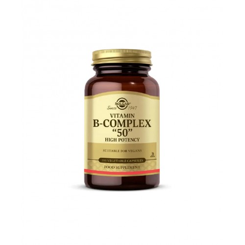 Solgar Vitamin B-Complex '50' 100 Kapsül