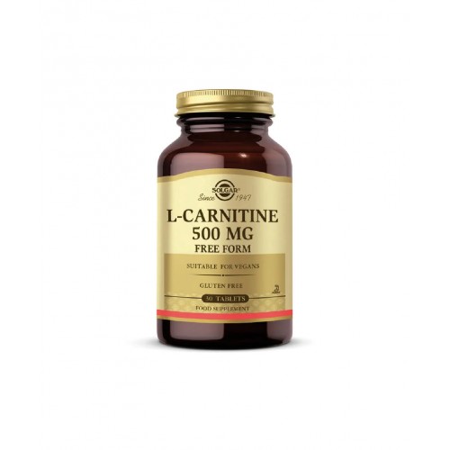 Solgar Maxi L-Carnitine 500 Mg 30 Tablet Solgar Maxi L-Carnitine 500 Mg 30 Tablet