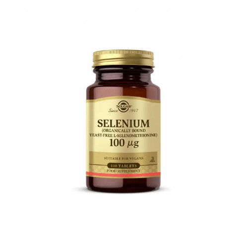 Solgar Selenium 100 Mcg 100 Tablet