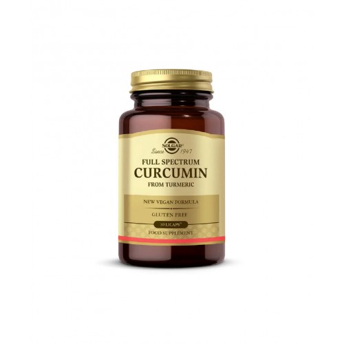 Solgar Full Spectrum Curcumin 30 Kapsül