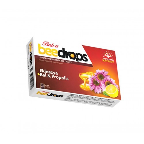 Balen Beedrops Ekinezya Bal-Propolis Limon Aromalı Drops