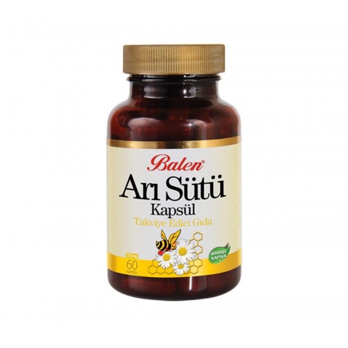 Balen Arı Sütü Kapsül 375 Mg* 60 Balen Arı Sütü Kapsül 375 Mg* 60