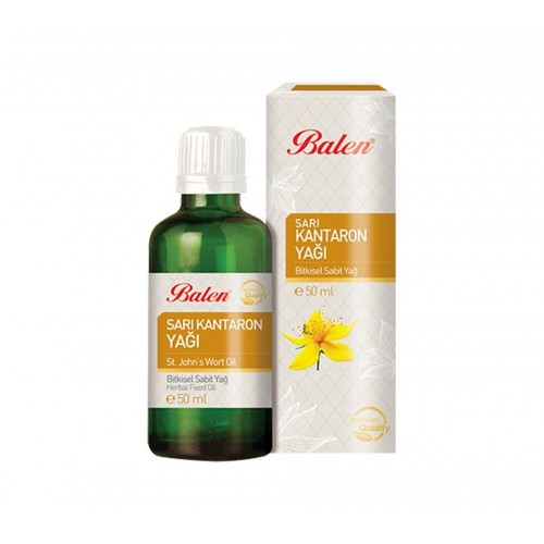 Balen Sarı Kantaron Yağı 50 Ml | Cildinizi Besleyen Ve Onaran Doğal Yağ