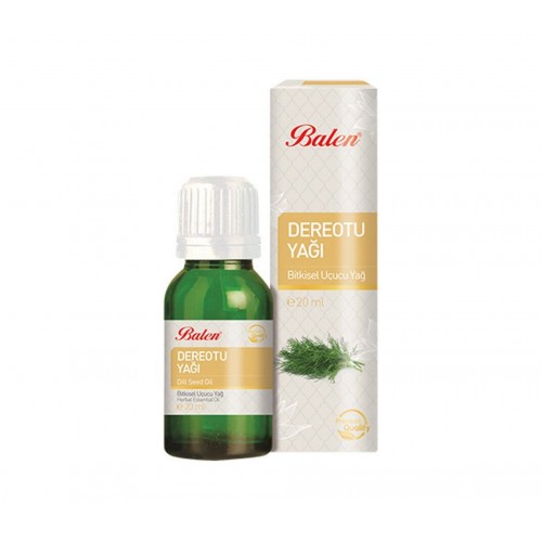 Balen Dereotu Yağı 20 Ml | Aromaterapi Ve Cilt Bakımı İçin Doğal Yağ Balen Dereotu Yağı 20 Ml | Aromaterapi Ve Cilt Bakımı İçin Doğal Yağ
