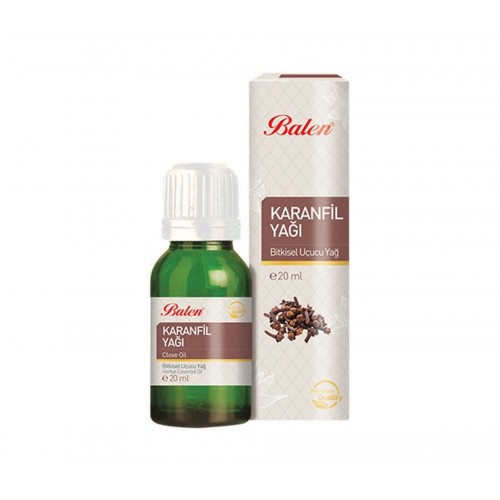 Balen Karanfil Yağı 20 Ml | Cilt Bakım Ve Enerji Sağlayan Doğal Yağ Balen Karanfil Yağı 20 Ml | Cilt Bakım Ve Enerji Sağlayan Doğal Yağ