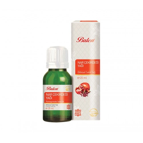 Balen Nar Çekirdeği Yağı 20 Ml | Cilt Elastikliğini Artıran Yaşlanmaya Karşı Etkili Doğal Yağ