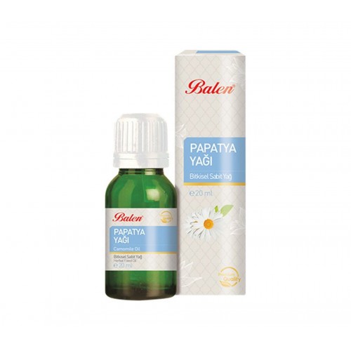 Balen Papatya Yağı 20 Ml | Hassas Ciltler İçin Doğal Yağ