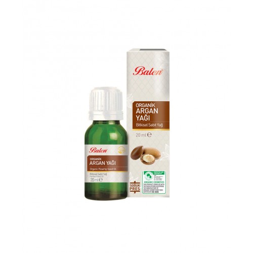 Balen Organik Argan Yağı 20 Ml | Yüksek E vitamini İçeren Cilt Ve Saç Bakımı İçin Doğal Yağ Balen Organik Argan Yağı 20 Ml | Yüksek E vitamini İçeren Cilt Ve Saç Bakımı İçin Doğal Yağ
