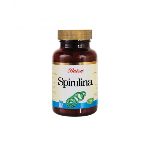 Balen Spirulina (Mavi-Yeşil Alg) Kapsül | Genel Sağlık Durumunu Destekleyen Kapsül