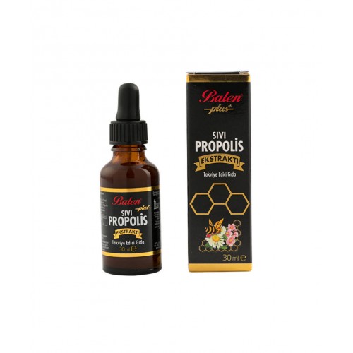 Balen Sıvı Propolis Ekstraktı 30 Ml | Bağışıklı Sistemini Destekleyen Takviye Edici Gıda