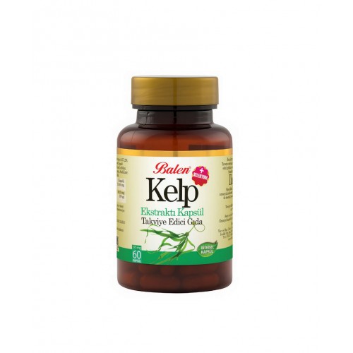 Kelp Ekstraktı   Selenyum Kapsül 375 Mg *60 kapsül | Tiroid Fonksiyonlarını Düzenlemeye Yardımcı Kapsül