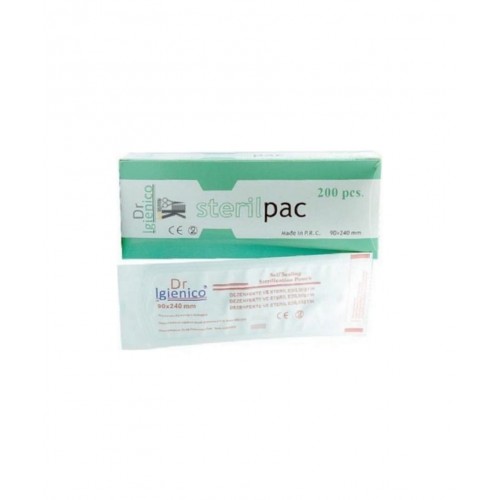 Sterilize Kraft Paket 200 adet Sterilize Kraft Paket 200 adet