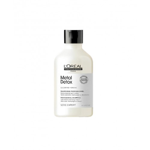 Serie Expert Metal Detox Renkli Ve Açıcı Ile Işlem Görmüş Saçlar Için Metal Karşıtı Şampuan 300ml Serie Expert Metal Detox Renkli Ve Açıcı Ile Işlem Görmüş Saçlar Için Metal Karşıtı Şampuan 300ml