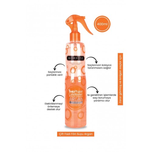 Morfose Argan Turuncu Fön Suyu 400 Ml Morfose Argan Turuncu Fön Suyu 400 Ml