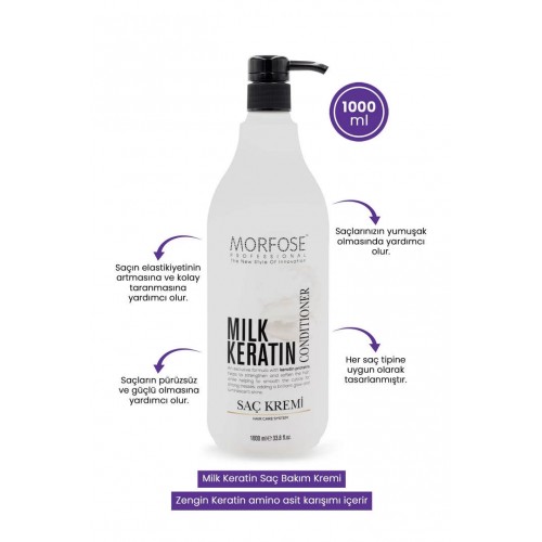 Saç Dökülmesi Karşıtı, Besleyici, Onarıcı Milk Keratin Saç Bakım Kremi Saç Dökülmesi Karşıtı, Besleyici, Onarıcı Milk Keratin Saç Bakım Kremi