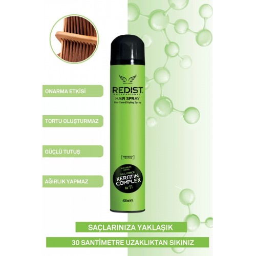 Redist Keratin Saç Spreyi 400 ml Redist Keratin Saç Spreyi 400 ml