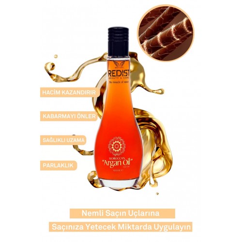 Redist Tüm Saçlar Için Argan Içerikli Saç Bakım Yağı 100 ml Redist Tüm Saçlar Için Argan Içerikli Saç Bakım Yağı 100 ml