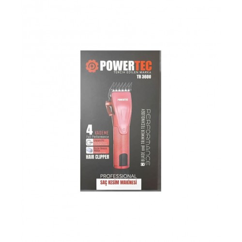 Powertec TR-3600 Saç Tıraş Makinası
