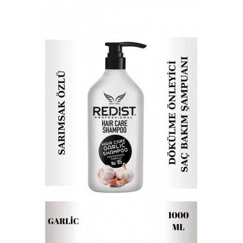 Redist Sarımsaklı Saç Bakım Şampuanı 1000 ml Redist Sarımsaklı Saç Bakım Şampuanı 1000 ml