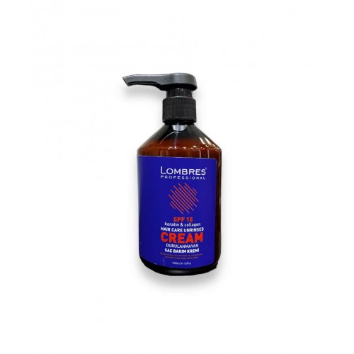 Lombres Keratin&Kolajen Durulanmayan Saç Bakım Kremi 500ml