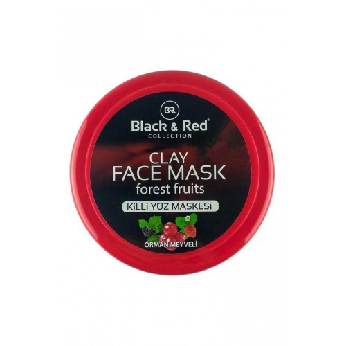 Black Red Orman Meyveli Yüz Kil Maskesi 400 gr Black Red Orman Meyveli Yüz Kil Maskesi 400 gr