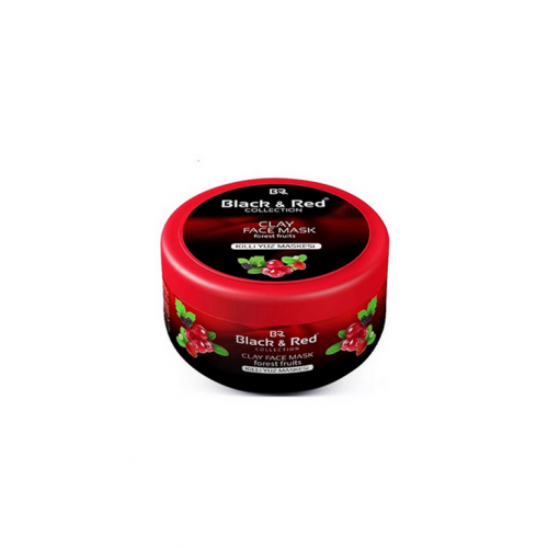 Black Red Orman Meyveli Yüz Kil Maskesi 400 gr Black Red Orman Meyveli Yüz Kil Maskesi 400 gr