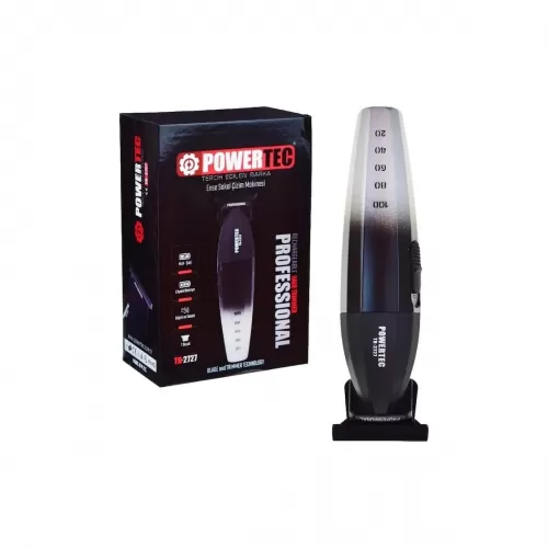 Powertec TR-2727 Black Sakal Traş Ense Makinası Powertec TR-2727 Black Sakal Traş Ense Makinası