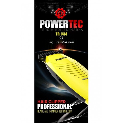 Powertec TR-1414 Sakal Tıraş Ense Makinesi Powertec TR-1414 Sakal Tıraş Ense Makinesi
