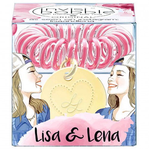 InvisiBooble Lisa & Lena - Pembe Saç Tokası InvisiBooble Lisa & Lena - Pembe Saç Tokası